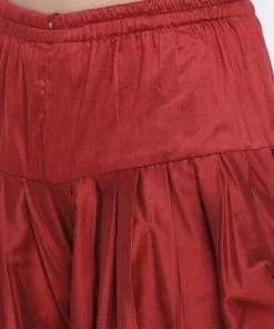 Vastramay Men's White Cotton Silk Blend Ethnic Jacket, Kurta And Dhoti Pant Set