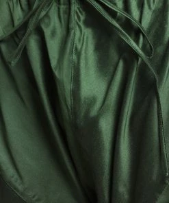 VASTRAMAY Men's Pink Silk Blend Jodhpuri With Green Kurta And Pyjama Set Rakhi