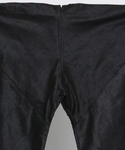 Vastramay Men's Grey Cotton Silk Blend Kurta And Pyjama Set