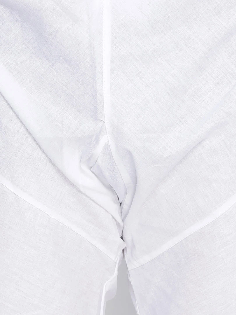 Vastramay Men's Light Blue Cotton Kurta And Pyjama Set 6 Vastramay Men's Light Blue Cotton Kurta And Pyjama Set