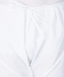 Vastramay Men's White Cotton Kurta And Pyjama Set