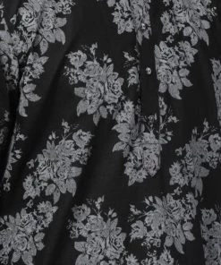 Buy 1 Get 1 VASTRAMAY Men's Black Printed Cotton Blend Kurta