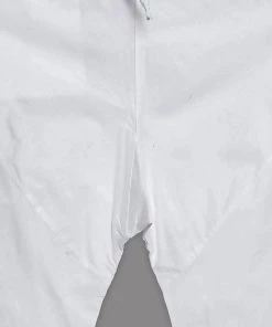 Vastramay Men's White Printed Cotton Kurta And Churidar Set Buy 1 Get 1