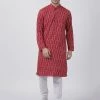 Vastramay Buy 1 Get 1 Men's Maroon Pure Cotton Kurta And Pyjama Set 1 Vastramay Buy 1 Get 1 Men's Maroon Pure Cotton Kurta And Pyjama Set