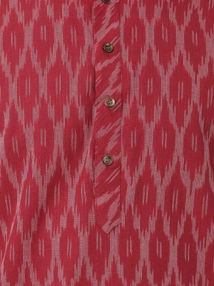Vastramay Buy 1 Get 1 Men's Maroon Pure Cotton Kurta And Pyjama Set 5 Vastramay Buy 1 Get 1 Men's Maroon Pure Cotton Kurta And Pyjama Set