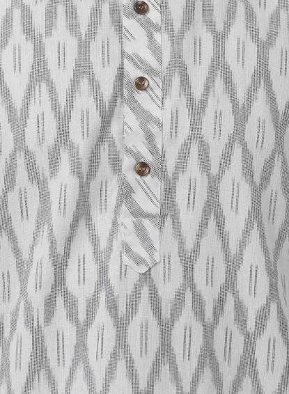 VASTRAMAY Men's White Pure Cotton Kurta Buy 1 Get 1 5 VASTRAMAY Men's White Pure Cotton Kurta Buy 1 Get 1