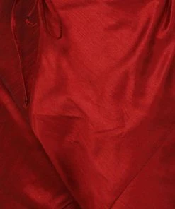 Vastramay Men's Gold Cotton Silk Blend Kurta And Pyjama Set Kurta Sets