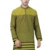 Vastramay Men's Green Pure Cotton Kurta Buy 1 Get 1