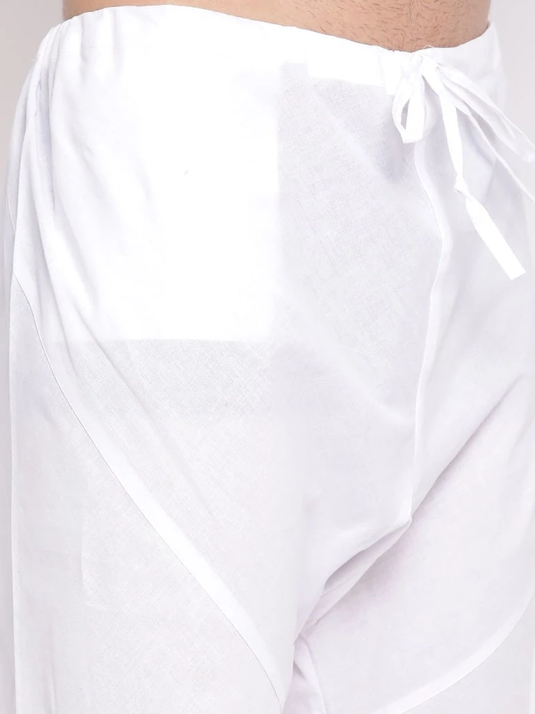 Vastramay Men's Green Cotton Kurta And Pyjama Set 7 Vastramay Men's Green Cotton Kurta And Pyjama Set