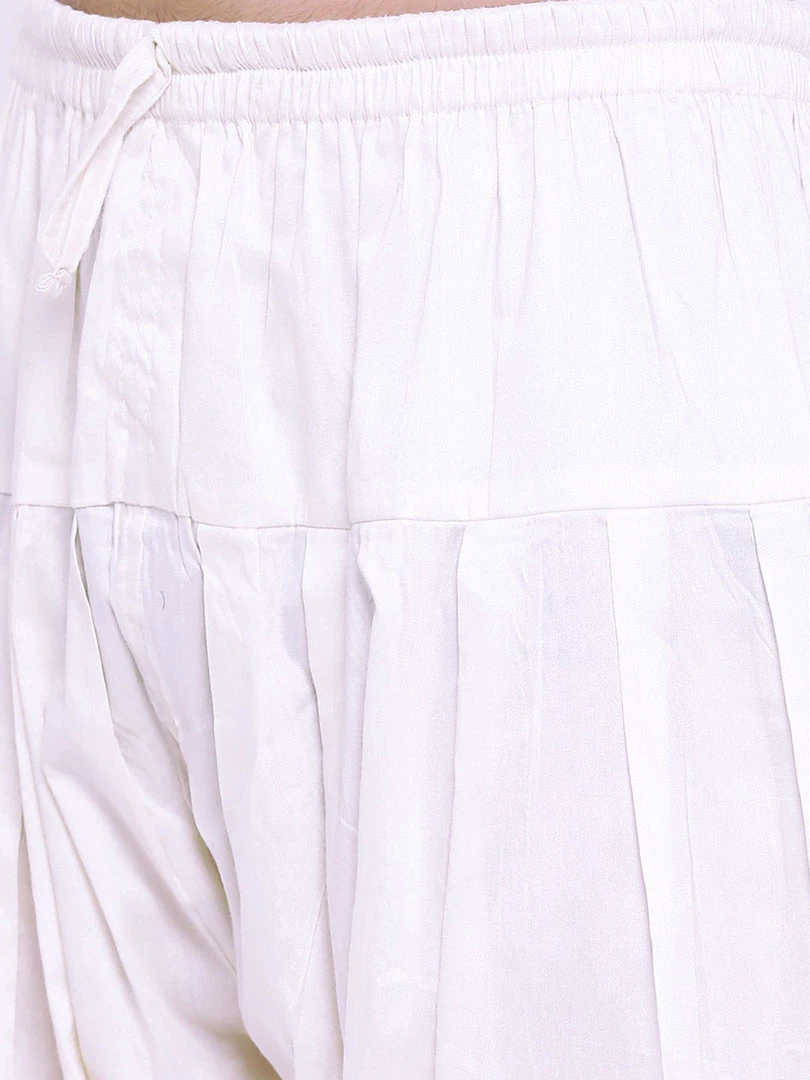 VASTRAMAY Men's Mustard Embroidered Chikankari Pure Cotton Kurta With Patiala Kurta Sets 7 VASTRAMAY Men's Mustard Embroidered Chikankari Pure Cotton Kurta With Patiala Kurta Sets