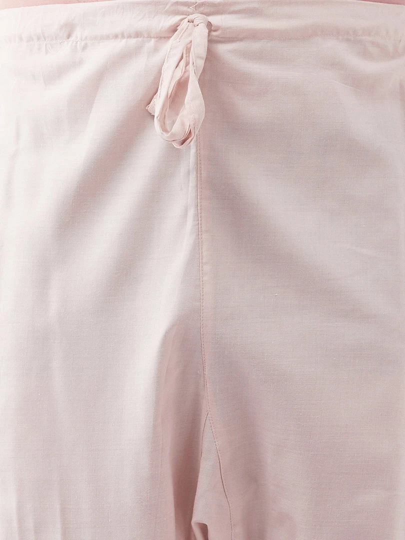 Vastramay Kurta Sets Men's Cream Cotton Blend Kurta And Pyjama Set 7 Vastramay Kurta Sets Men's Cream Cotton Blend Kurta And Pyjama Set