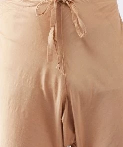 VASTRAMAY Men's Black And Rose Gold Cotton Blend Kurta Pyjama Set