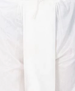 VASTRAMAY Men's Blue Cotton Silk Blend Kurta And Dhoti Pant Set