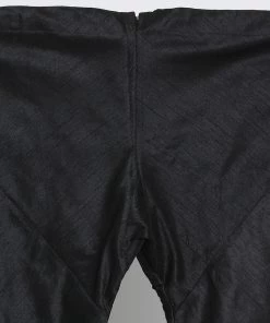 VASTRAMAY Men's Green Cotton Silk Blend Kurta And Pyjama Set 12 VASTRAMAY Men's Green Cotton Silk Blend Kurta And Pyjama Set