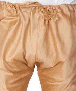 VASTRAMAY Men's Maroon Cotton Silk Blend Kurta And Pyjama Set 12 VASTRAMAY Men's Maroon Cotton Silk Blend Kurta And Pyjama Set