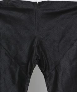 VASTRAMAY Men's Yellow Cotton Silk Blend Kurta And Pyjama Set