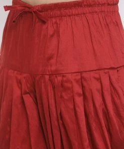 Dhoti Kurta Sets VASTRAMAY Men's Maroon Silk Blend Kurta And Maroon Dhoti Set 14 Dhoti Kurta Sets VASTRAMAY Men's Maroon Silk Blend Kurta And Maroon Dhoti Set