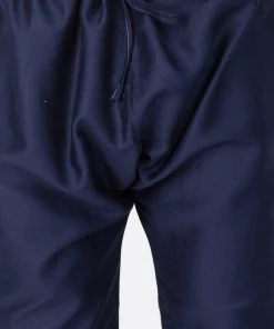 Vastramay Men's Blue Cotton Kurta And Pyjama Set