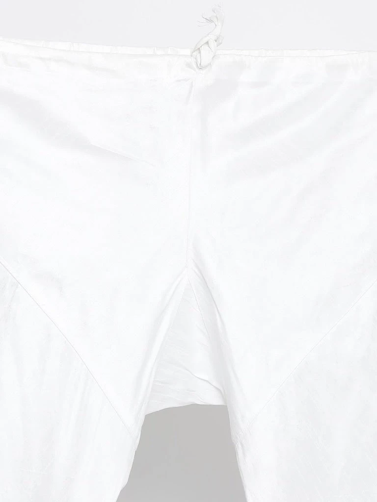 VASTRAMAY Men's Pink Cotton Silk Blend Kurta And Pyjama Set 7 VASTRAMAY Men's Pink Cotton Silk Blend Kurta And Pyjama Set