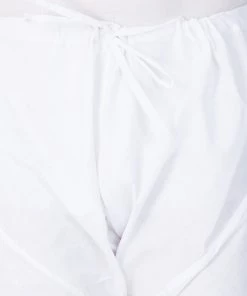 VASTRAMAY Men's White Cotton Kurta, Black Ethnic Jacket And Pyjama Set