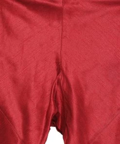 Vastramay Men's Gold Cotton Silk Blend Kurta And Pyjama Set