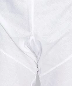 VASTRAMAY Men's White Cotton Kurta, Pyjama & Dupatta Set 12 VASTRAMAY Men's White Cotton Kurta, Pyjama & Dupatta Set