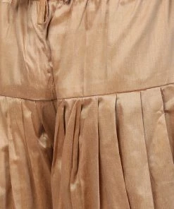 Vastramay Men's Grey Cotton Kurta And Dhoti Pant Set