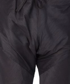 Vastramay Men's Black Silk Blend Kurta And Pyjama Set Buy 1 Get 1