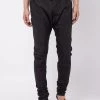 VASTRAMAY Men's Black Cotton Blend Pyjama