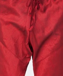 Vastramay Men's Gold Silk Blend Kurta And Pyjama Set Buy 1 Get 1