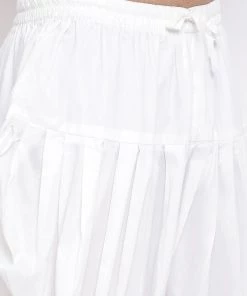 Vastramay Men's Black Cotton Linen Blend Pathani Kurta And White Dhoti Set 12 Vastramay Men's Black Cotton Linen Blend Pathani Kurta And White Dhoti Set