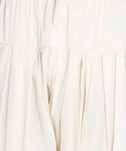 VASTRAMAY Men's Cream Cotton Blend Patiala Pyjama 11 VASTRAMAY Men's Cream Cotton Blend Patiala Pyjama