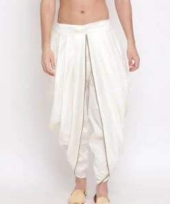 VASTRAMAY Men's Solid Dhoti Pant
