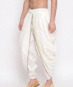 VASTRAMAY Men's Solid Dhoti Pant