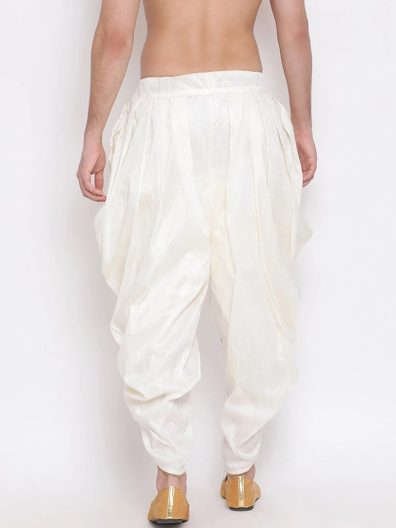 VASTRAMAY Men's Solid Dhoti Pant 6 VASTRAMAY Men's Solid Dhoti Pant