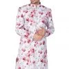 Vastramay Men's Multicolor Cotton Blend Sherwani Only Top