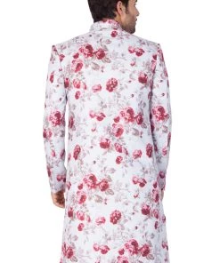 Vastramay Men's Multicolor Cotton Blend Sherwani Only Top 10 Vastramay Men's Multicolor Cotton Blend Sherwani Only Top