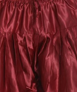 Vastramay Buy 1 Get 1 Men's Pink Cotton Satin Blend Sherwani Set