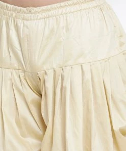 Vastramay Men's Maroon Silk Blend Kurta And Dhoti Pant Set