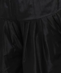 Vastramay Men's Mustard Silk Blend Kurta And Dhoti Pant Set