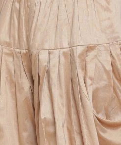 Vastramay Men's Turquoise Silk Blend Kurta And Dhoti Pant Set