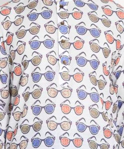 Vastramay Men's White Cotton Blend Kurta And Patiala Set