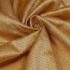 Vastramay Dobby Jacquard Gold Silk Blend Fabric