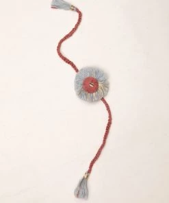 Vastramay Eco-Friendly Cotton Raksha Bandhan Rakhi, Mask And Potli Set