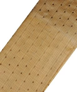 Vastramay Jari Embroidery Gold Silk Blend Fabric