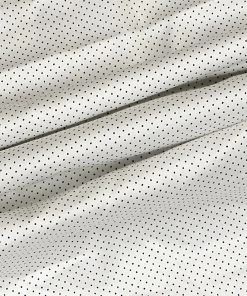 Vastramay Polka Dot White And Black Cotton Fabric 11 Vastramay Polka Dot White And Black Cotton Fabric