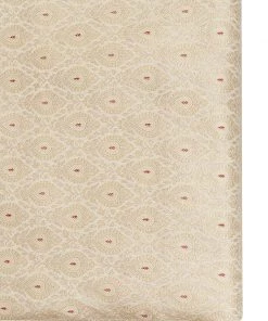 Vastramay Banarasi Meena Jari Beige And Maroon Silk Blend Fabric 9 Vastramay Banarasi Meena Jari Beige And Maroon Silk Blend Fabric