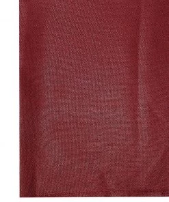 Vastramay Solid Maroon Color Jute Silk Running Fabric