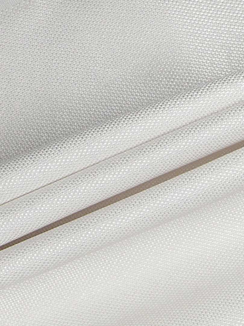 Vastramay Solid White Color Jute Silk Running Fabric 6 Vastramay Solid White Color Jute Silk Running Fabric