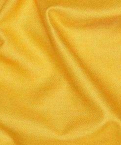 Vastramay Solid Yellow Color Jute Silk Running Fabric